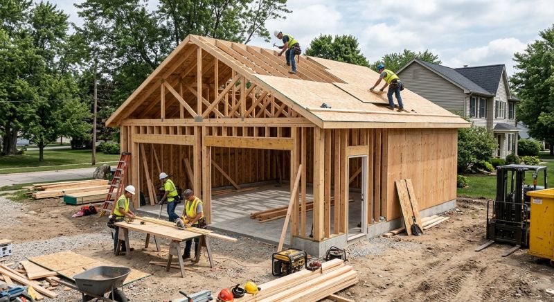 Attached Garage Construction in Charleston, SC