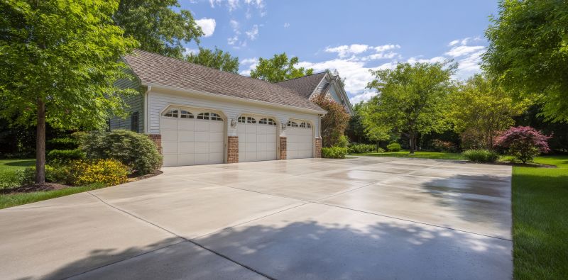 Attached Garage with Driveway