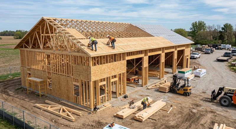 Commercial Garage Construction in Pearland, TX