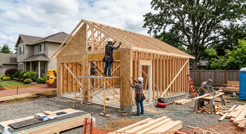 Detached Garage Construction in Mount Pleasant, SC