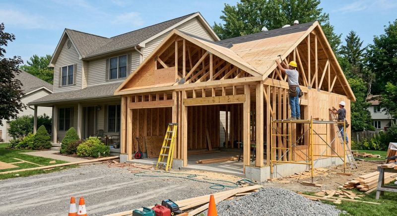 Detached Garage Construction in Pearland, TX