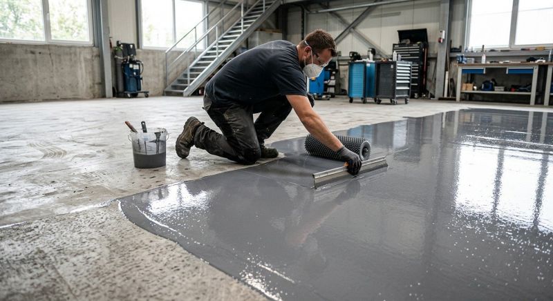 Epoxy Overlay Service in Loudoun County, VA