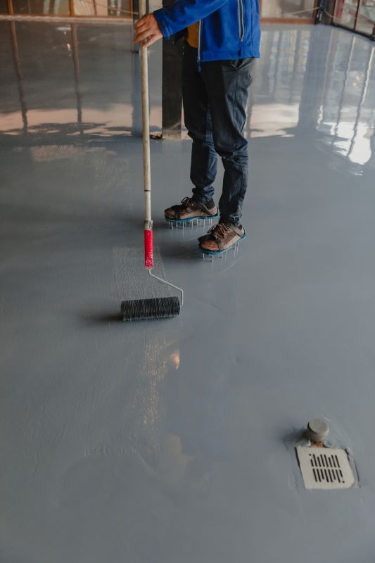 Garage Floor Epoxy Installation in Greenville, SC