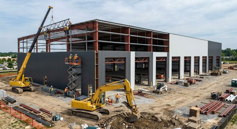 Industrial Garage Construction in Pearland, TX