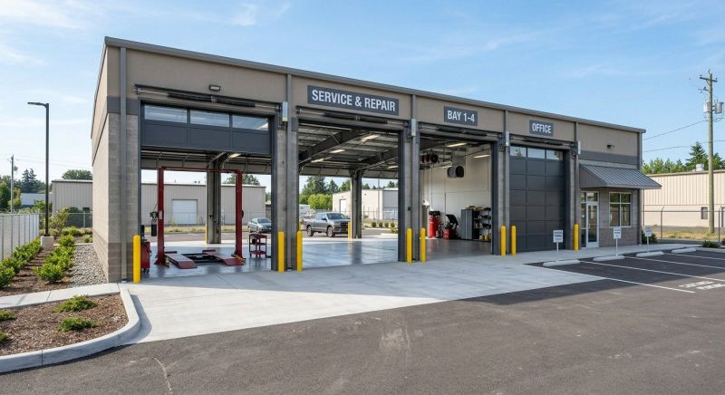 Industrial Garage Construction in Mount Pleasant, SC