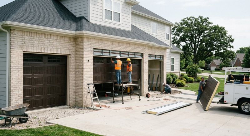Wood Garage Installation in North Charleston, SC