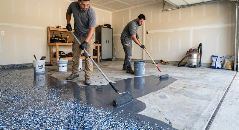 Concrete Floor Coating Service in Raleigh, NC